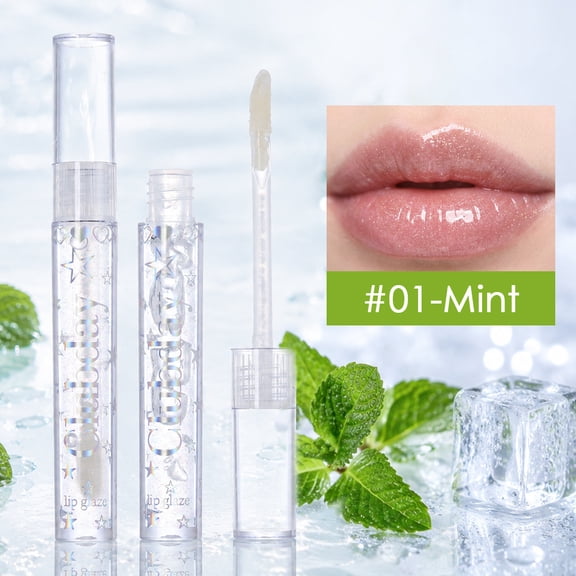 Hydrating Lip Gloss – Mirror Shine Tinted Lip Color, Natural Dewy Finish, Long-Lasting Moisturizing Shimmer