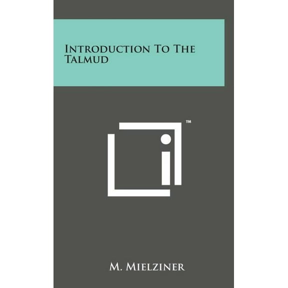 Introduction to the Talmud (Hardcover)