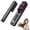 Black-Upgraded Version, variant on Cordless Hair Straightener Brush,Portable Mini Straighten Brush Comb 300 Million Negative Ions,6 TEMP Setting & Fast Heating,10000mAh Dual USB-C Rechargeable,Black