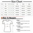 thumbnail image 3 of Enjoytime Blouses for Women Round Neck Womens 3/4 Sleeve Shirts Print Loose Fit Pullover Tunic Top Trendy 2024, 3 of 3