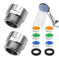 thumbnail image 2 of Flow Restrictor Shower Water Saver for Shower, 4 Pieces Water Flow Restrictor Set D, Up to 70% Water Saving, 2 of 8