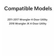 thumbnail image 4 of Tempered Passenger Right Side Quarter Window Quarter Glass Compatible with Jeep Wrangler 2011-2017 & Wrangler JK 2018 4-Door Models Only (Hardtop Must Be Same Year), 4 of 5