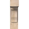thumbnail image 2 of Ekena Millwork 7 1/2"W x 18"D x 26"H Balboa Block Smooth Bracket w/ Offset Brace, Douglas Fir, 2 of 25