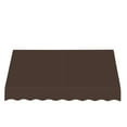 thumbnail image 3 of Awntech 5.38 Ft San Francisco Closed-Sided Fixed Awning Canopy (64.5in x 16in x 30in), Brown, 3 of 3