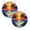 A280 Blue2 7.9x7.9x1.2" 2Pack, variant on 2Pcs Acrylic Window Hanging Decor Seascape Sunrise Wall Art Mural Suncatchers For Bedroom Office Garden Wall Decoration Indoor Window Decor Gift For Mom Grandma Teacher 7.9X7.9X1.2"