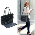thumbnail image 2 of Teacher Toted Bag Work Laptop Bag with Cup Holder,Nurse Bag Professional Briefcases Business Computer Purses Handbag, 2 of 9