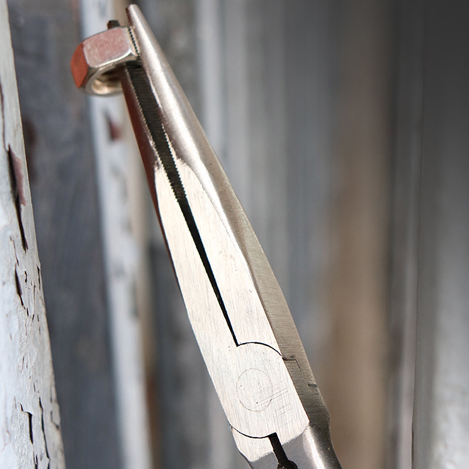 11inch 0/45/90 Degree Long Nose Pliers Bent Nose Plug Cable Puller Needle Pliers Hose Clamp Hand Tool