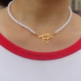 thumbnail image 3 of Gargantilla de perlas inspirada en TS, Collar Fearless Speak Now, traje SWIFTIE, joyería de fama, cantante Taylor Fan, regalo de amante de la música, 3 of 4