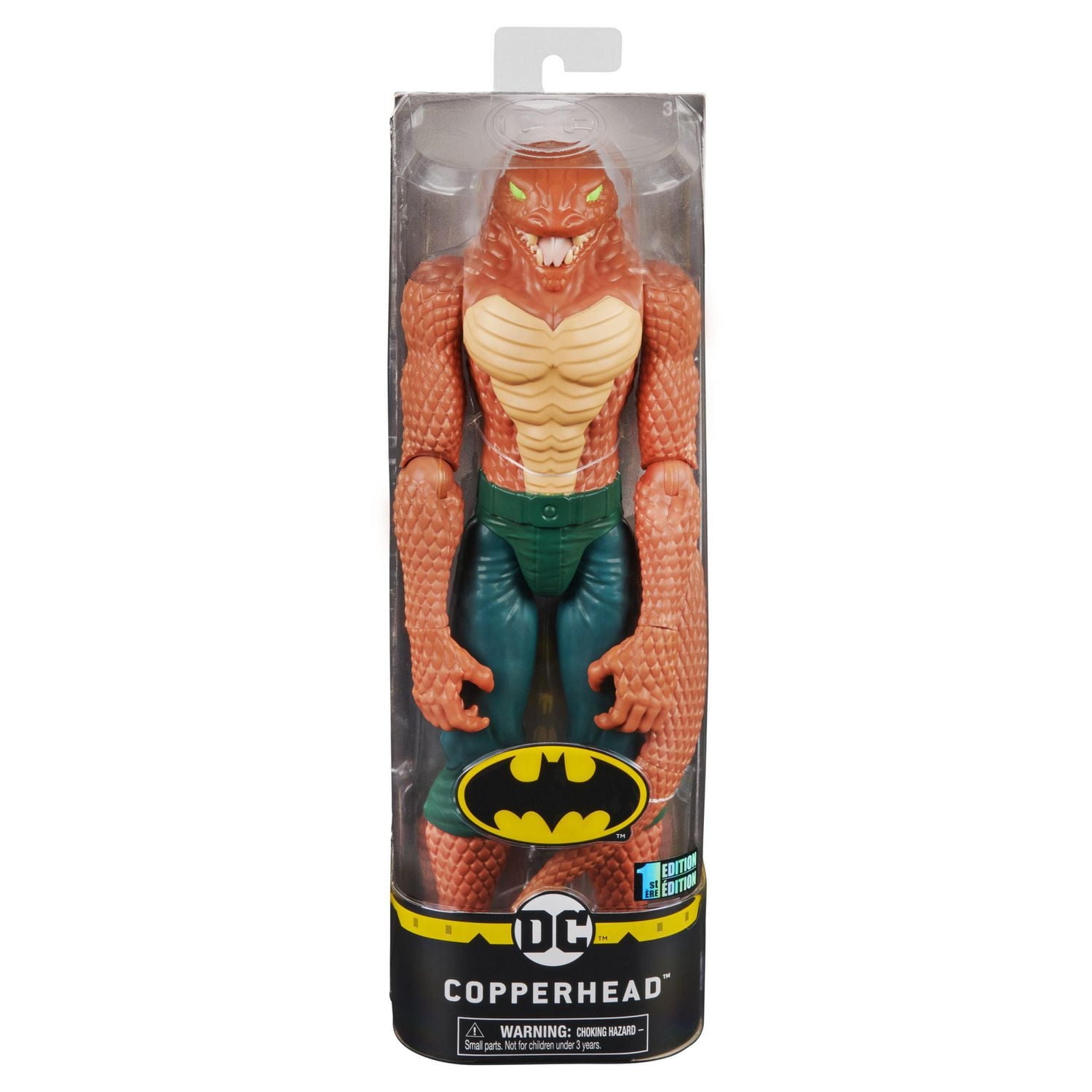 BATMAN 12-inch COPPERHEAD Action Figure, for Kids Aged 3 and up