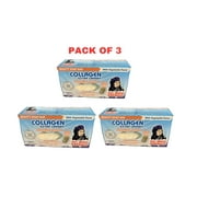 Del Indio Papago (3Pack) Collagen Extra Creamy-Neutral Dermo cleaner With Vegetal Pasta- Beauty Soap Bar- Jabon de Colageno Cremoso Extra Dermolimpiador Neutro