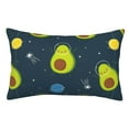 thumbnail image 1 of Cauagu Avocado in Space Print Pillow Covers with Envelope Closure,1PC Pillow Cases Decorative Pillow Case for Bed & Couch, Pillows Not Included-20"x30", 1 of 6