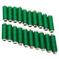 thumbnail image 6 of IBA Indianbeautifulart Polyester Thread New Spun 20 Pcs Sewing Supplies Wholesale Green Spool Quilting, 6 of 7