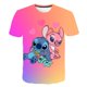 thumbnail image 1 of Disney Stitch camiseta niños verano dibujos animados Top camiseta moda niños niñas 3D impresión Cool camiseta Bottoming gran oferta Tees12T Gao Jinjia LED, 1 of 2