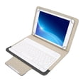 thumbnail image 1 of Funda con teclado Bluetooth ASHATA para tableta de 9,7 a 10,1 pulgadas, 1 of 9