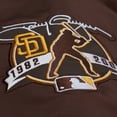 thumbnail image 5 of Men's Mitchell & Ness Tony Gwynn Brown San Diego Padres Legends Collection Vintage Satin Full-Snap Jacket, 5 of 7