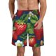 thumbnail image 1 of Fotbe Strawberry2 Trajes de Baño Estampados para Hombre, Shorts de Verano de Secado Rápido, Ropa de Playa, Bañadores-Large, 1 of 6
