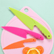 thumbnail image 3 of Cuchillo de plástico para frutas para niños, cuchillo para pan, queso, postre, cuchillo para frutas y verduras, cuchillo para pelar melón y frutas, cuchillo para tartas de cumpleaños, 3 of 5