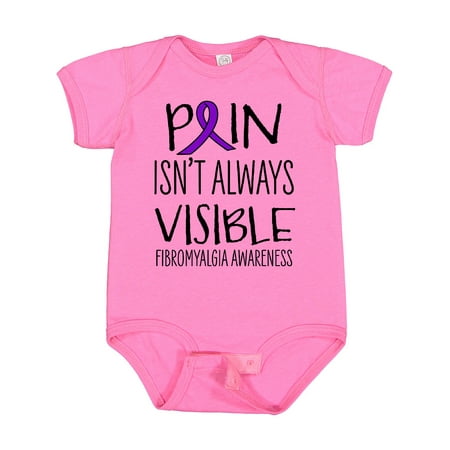 

Inktastic Fibromyalgia Awareness Pain Isn t Always Visible Boys or Girls Baby Bodysuit