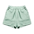 thumbnail image 6 of QIYAGBSA 2 Piece Sets for Women Sleeveless Tank Top and Shorts with Pockets Relaxed Fit Summer Casual Lounge Wear (Mint Green M), 6 of 7
