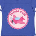 thumbnail image 4 of Inktastic Future Pilot Girls Occupation Girls Toddler T-Shirt, 4 of 5