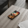 thumbnail image 2 of DistinctInk Clear Hybrid Case for Apple iPhone 14 (6.1" Screen) - Storing Treasures: Earthly vs. Heavenly Abundance - Tempered Glass Back, 2 of 8