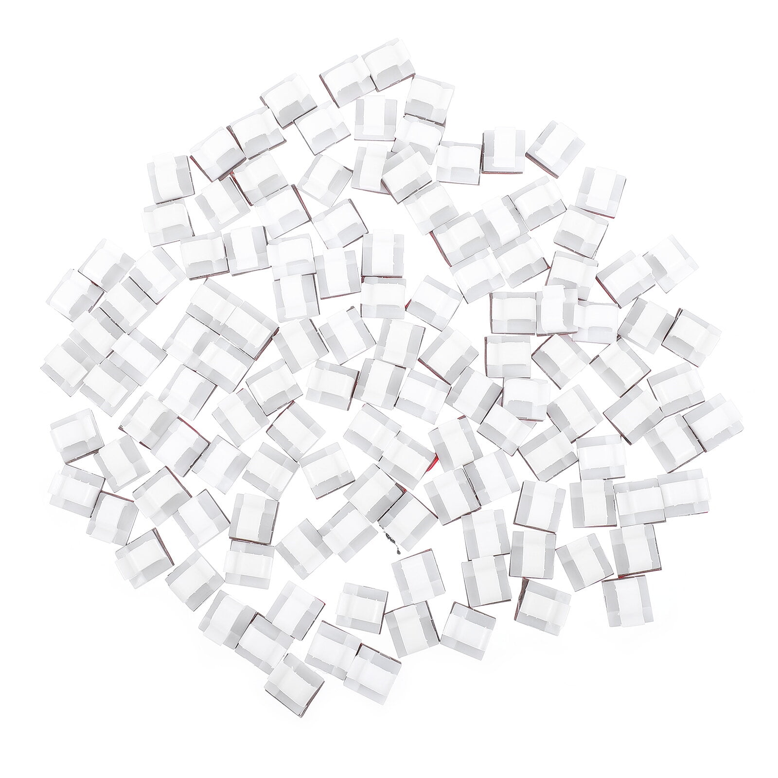 Selfadhesive cable clips 120 Pcs Adhesive Cable Clips Home Wire Clips
