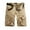 Beige, variant on Men's Solid Color Outdoor Sports Overalls