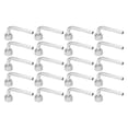 thumbnail image 2 of Aire Acondicionado Junta de Aluminio, Construcción Práctica de Alta Dureza Conector Duradera de Aire Acondicionado de 3/8 Pulgadas de Aire Para Camiones para Camiones, 2 of 7