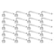thumbnail image 2 of Conector de tubo de aire acondicionado para automóvil, 20 piezas Conector de aire acondicionado para automóvil Junta de aluminio para aire acondicionado para automóvil Respuesta rápida, 2 of 9