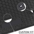 thumbnail image 2 of Alfombrillas para coche San Auto Custom Fit Honda Fit 2015-2020, negras, 2 of 7