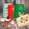 thumbnail image 3 of Caja de regalo con bolsa de dulces de Navidad, árbol de Navidad de Papá Noel, pequeña caja de regalo con caja de papel de regalo, 3 of 5