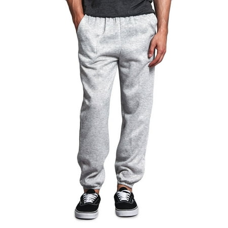 G-Style USA - G-Style USA Men's Elastic Cuff Fleece Sweatpants - HILLSP ...
