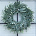 thumbnail image 2 of Spring And Summer Eucalyptus Tree Garlands,Olive Wreath Artificial Wreath Wall Wreath, Party Decorations For Door, Hanging Vine Circles, Home Decorations, Flower Garlands, 2 of 7