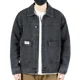 thumbnail image 3 of Abrigo de jeans para hombre con bordado Chaquetas de mezclilla para hombre Azul Hombros anchos Alta calidad Talla L Estilo coreano Diseñador Corea Y2k G, 3 of 5