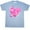 AE-Light Blue, variant on Inktastic Breast Cancer Awareness Pink Ribbon Around Heart T-Shirt