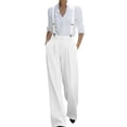 thumbnail image 2 of Endives Jumpsuits For Women Casual Spring Outfits Comfy Dressy Suit Pant Trendy Overalls Jumpers Fashion Clothes 2026 S-5XL White, 2 of 4