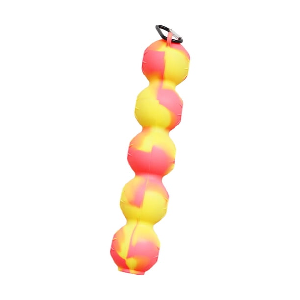 Bolsa porta pelotas de golf Kusrkot Amarillo colorido