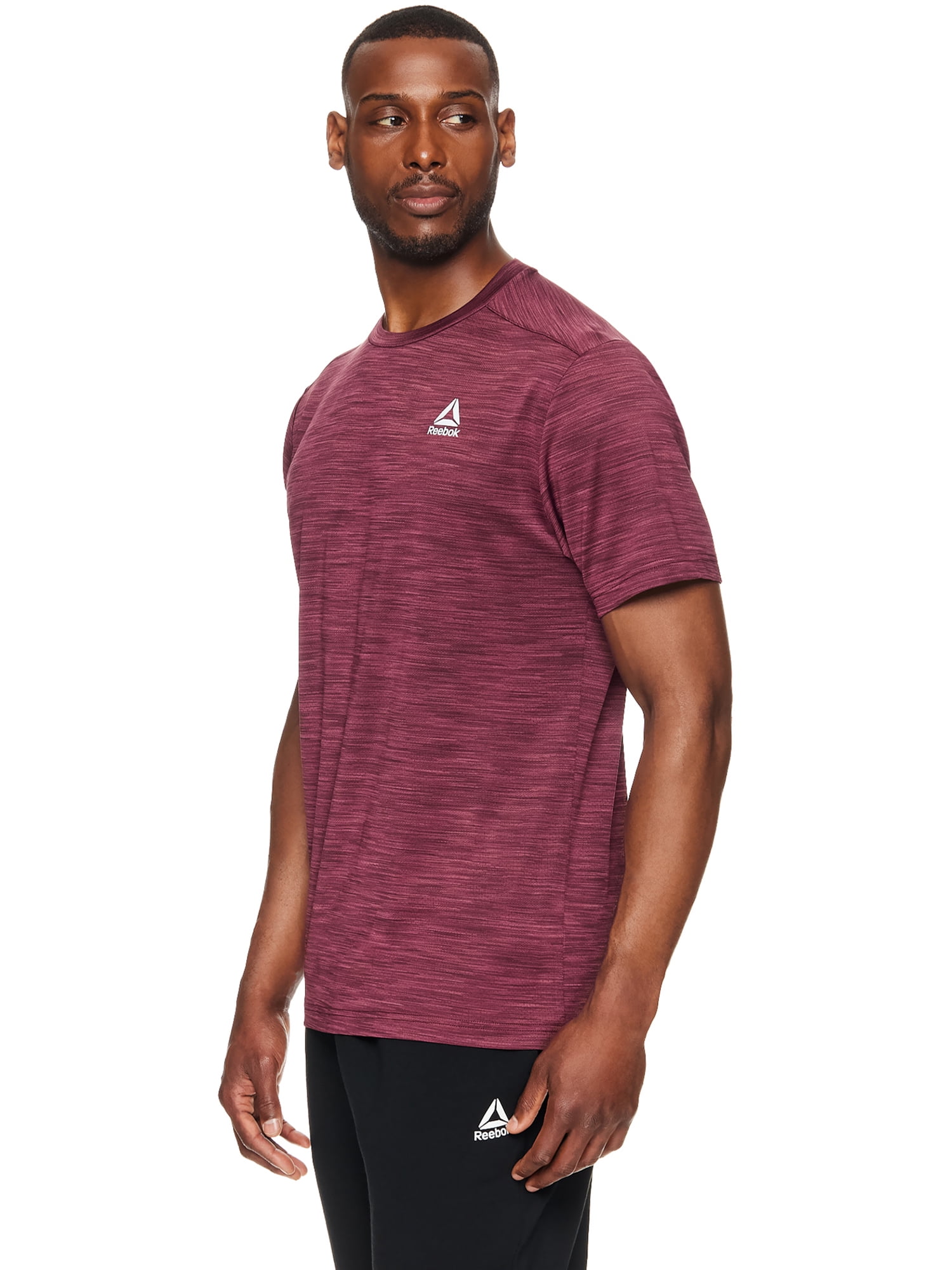 Reebok Men's & Big Men's Stride Performance Tee Shirt, Sizes XS