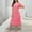 Red, variant on Sakmal Green Moo Moos for Women Long Plus Size Soft Night dress Short Sleeve Print Nightgowns for Women