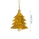 thumbnail image 2 of Ornamento Navideño, Adornación Para Árbol Navideño, Festivo Hogar Fiesta, Dibujado a Mano, Acero Inoxidable, Base de Madera, Para Salón, 20 pulgadas, Colores Vibrantes, Aesthetic Christmas, 2 of 9