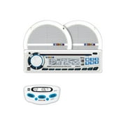 Dual MXCP7030 - Marine - CD receiver - in-dash - Single-DIN - 50 Watts x 4 - with two 6.5" speakers