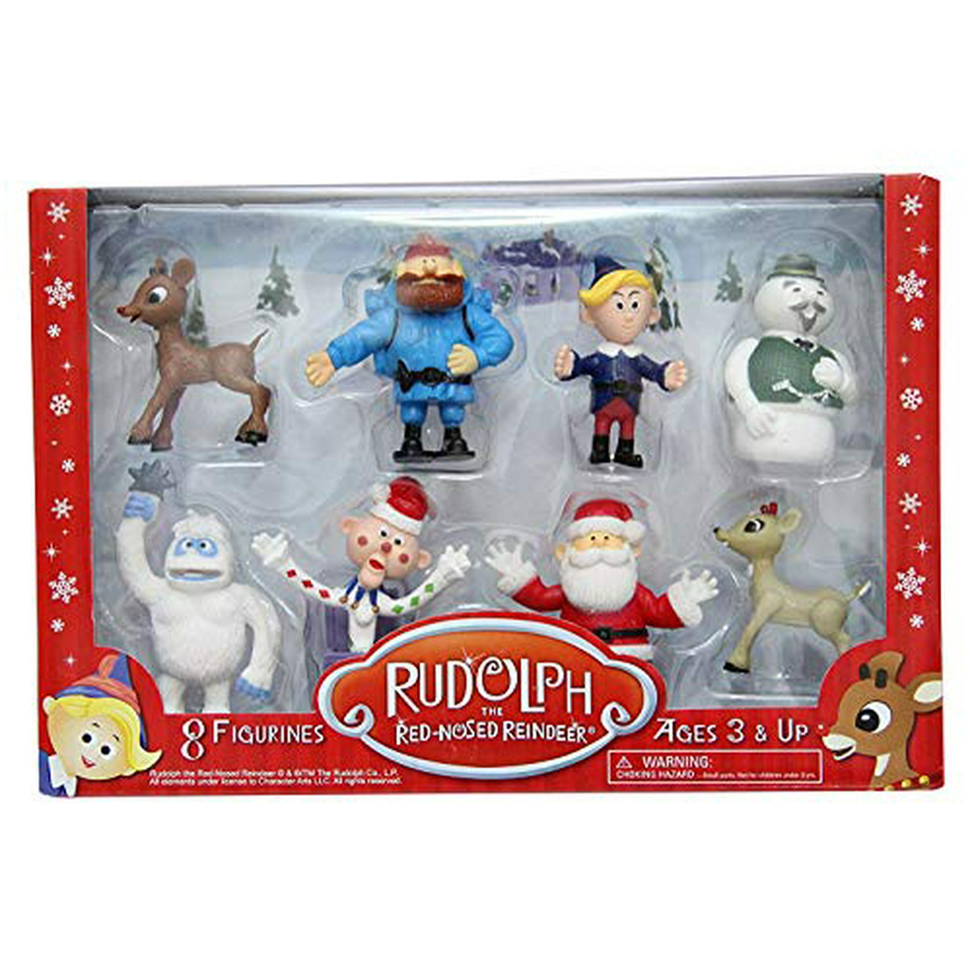 Rudolph The Red Nosed Reindeer Figures Bring The Story To Life