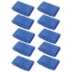 thumbnail image 3 of Toalla para limpiar el sudor, 10 piezas, 30x30 cm, suministros domésticos cuadrados azules, toalla deportiva, rendimiento lleno de energía, 3 of 8