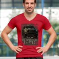thumbnail image 4 of The Power Has Shifted V-Neck T-shirt 702HP American Pickup Truck Offroad Muscle 4x4 High Torque Built For Power Tee, 4 of 7