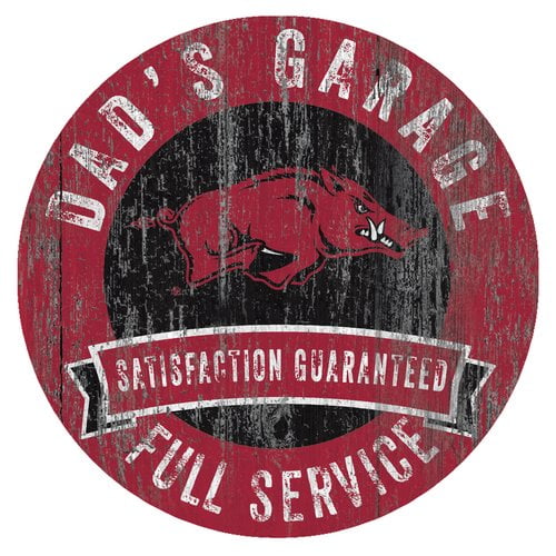NCAA Alabama Crimson Tide 12 x 6 Dad Wood Sign