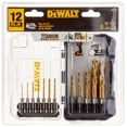 thumbnail image 1 of Juego de brocas DEWALT Titanium Impact Ready para metal, 12 piezas, 1 of 3
