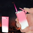 thumbnail image 6 of Jet Torch Lighter, Pink Flame Lighter, Metal Design Windproof Refillable Butane Cool Lighter, Outdoor, Indoor, Camping, BBQ, Candle, Birthday, Gift for Men/Women (Without Gas), 6 of 9