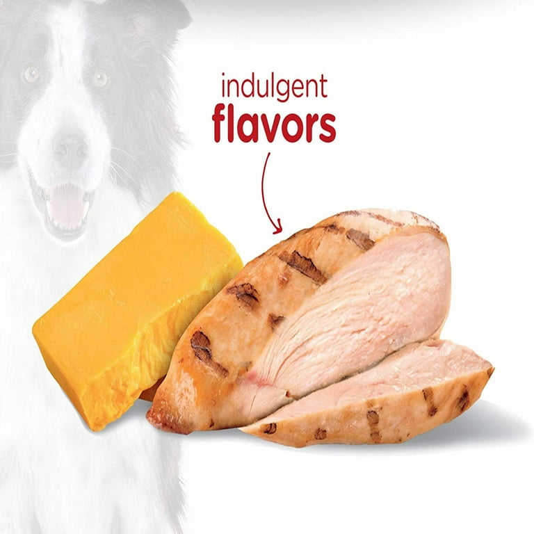 Milk Bone Puffs Crunchy Dog Treats Chicken and Cheddar Flavor