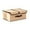 Beige, variant on Decorative Foldable Linen Storage Cube with Lid and Handles for Home Organization and Clothes Storage