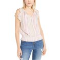 thumbnail image 1 of I.N.C Blouse Sans Manches à Rayures pour Femmes, Multicolore, Très Grand, 1 of 1